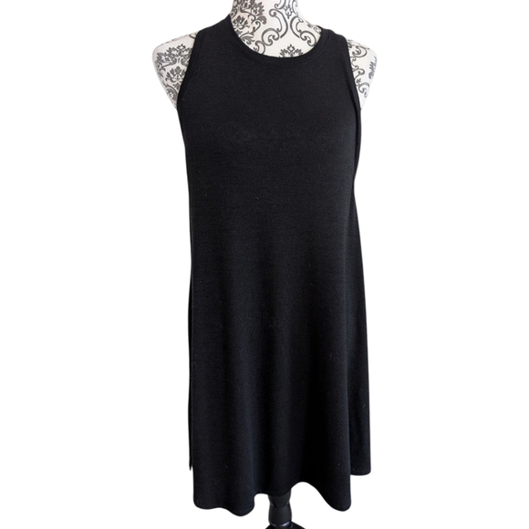 Aritzia Wilfred Free Tank Dress Whimsigoth Witchy Women S Monochrome Slouchy Y2K - Picture 2 of 10